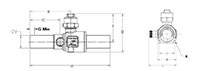 CYCLEMASTER® Ball Valve - FTG X FTG - Dimensions (2)