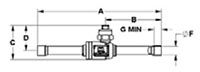 CYCLEMASTER® Ball Valves - Solder - Dimensions (2)
