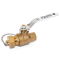 Mueller Streamline® Solder with Hose Chain and Packing Gland