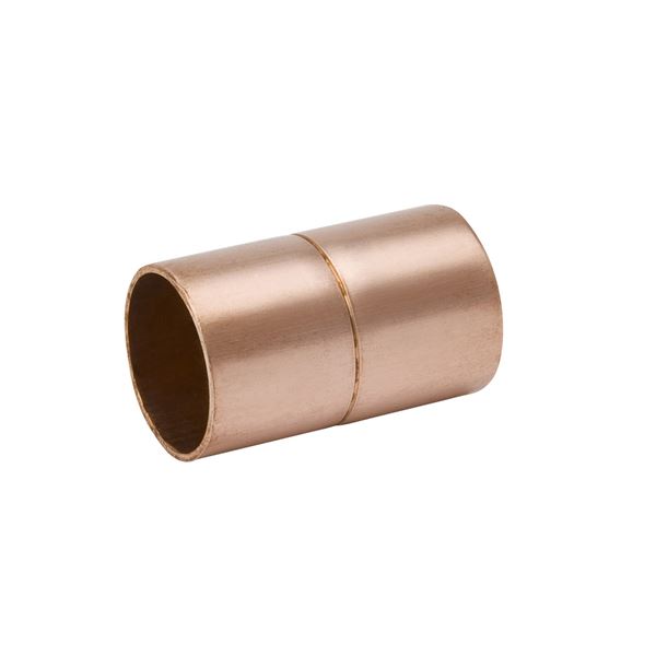 3/4" HVAC Copper Coupling with Rolled Stop W01028 / C165-0090 10 Pack of 