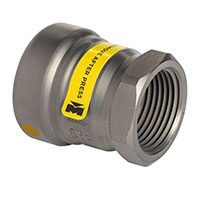 Gas Transition Coupling, Female End and Female Thread