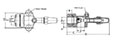 Brass Compressor Valves - Flange Union, Solder - Dimensions