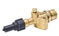 Brass Compressor Valves - Straight Port, Solder