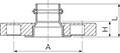 Flange Small - Dimensions