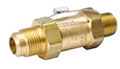 SAFETYMASTER® Pressure Relief Valves - Straight Thru - Straight Thread Inlet to Flare Outlet